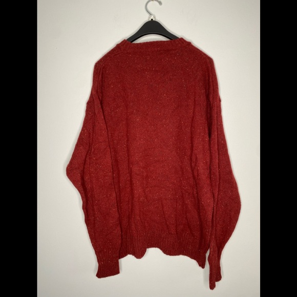 Pendleton Men’s Vintage Pullover Sweater Red Wool - Picture 4 of 6
